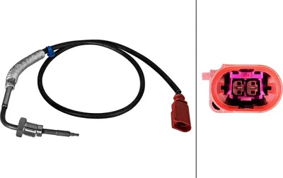 Produktbild von HELLA 6PT 010 376-851 Abgastemperatursensor für VW Passat Limousine (362) 720mm