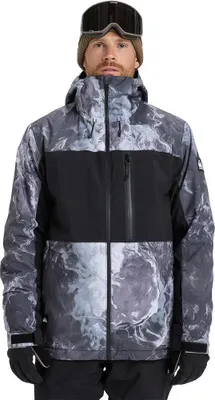 Zdjęcie produktu dla Quiksilver Sycamore Printed Jacket Grey L Męska szara L