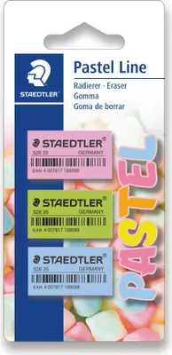 Produktbild von Staedtler Radierer Pastel Line BK3