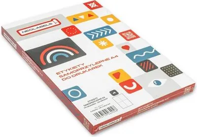 Produktbild von Selbstklebende Blätter „21” – 70 x 42,4 mm NEOLAB, 100 Blatt