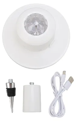 Immagine prodotto di Lampada da bottiglia wireless, luce LED RGB, 3 temperature di colore, regolazione continua dell'intensità luminosa, ricaricabile, vino touch per il ristorante a casa tua