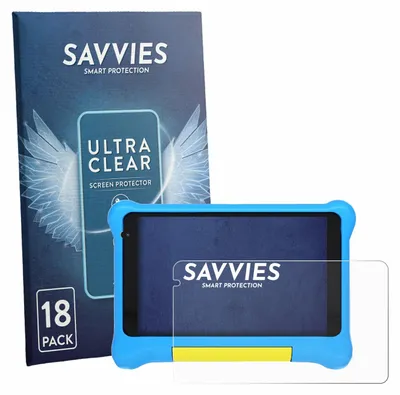 Produktbild von 18x Für Vekoy TK707 7" Schutzfolie Savvies Displayschutz Display Schutz Folie Klar Transparent