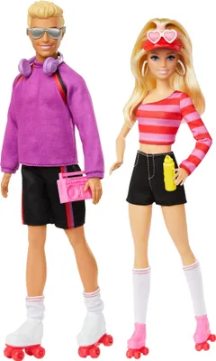 Obrázok produktu pre Barbie Fashionistas HXK90, Modelka, Mužská a ženská (sada), 3 rok / roky, Dievča, 300 mm, 280 g