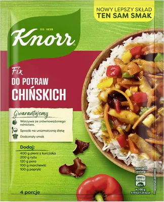 Produktbild von Knorr Fix für chinesische Gerichte 37 g