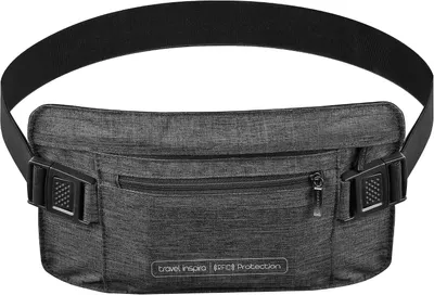 Produktbild von Gürteltasche, wasserdicht, schwarz, Passhalter, für Reisen