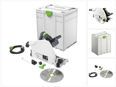 Productafbeelding van Festool TS 75 EBQ-Plus invalcirkelzaag 1600 W 210 mm + Systainer ( 576110 ) - Opvolger van 561436