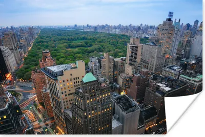 Produktbild von MuchoWow® Poster New York - Central Park - Architektur 180x120 cm - Fotoplakat