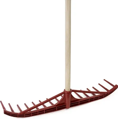 Zdjęcie produktu dla Grabie plastikowe 16 zębów z uchwytem 160cm LONGBOW