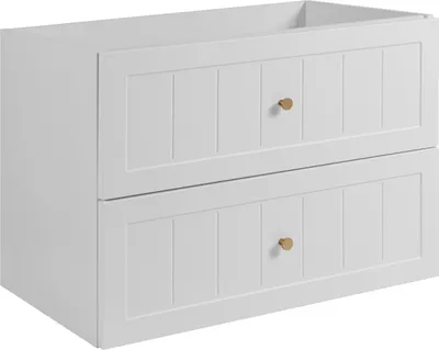 Obrázek produktu pro RODAN | Koupelnová Skříňka pod Umyvadlo - 80 cm - Bílá - MDF - Koupelnový Nábytek