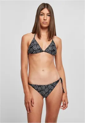 Immagine prodotto di Urban Classics - Bikini donna con motivo a triangolo Blackflower - S