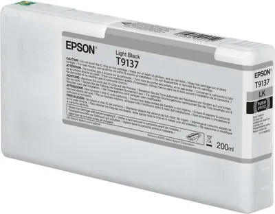 Produktbild von Epson Tintenpatrone light black T 913 200 ml              T 9137