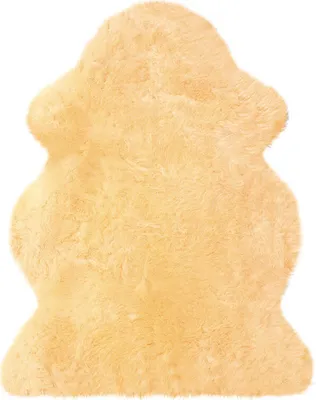 Produktbild von Heitmann Felle Australisches Premium Lammfell  Farbe Beige; Größe ca. 110 x 73 cm 113