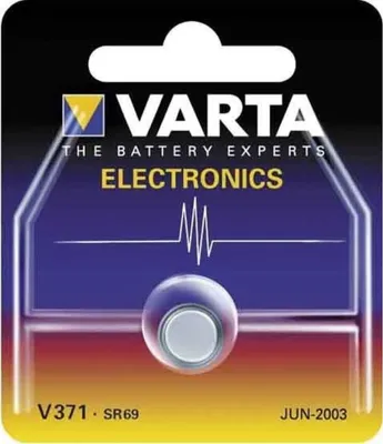 Immagine prodotto di Varta Watches V371, Piombo acido sigillato (VRLA), 1,55 V, 44 mAh, 0,61 g