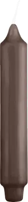 Produktbild von Stabkerzen mit Zapfenfuß Mocca 250 x Ø 30 mm, 12 Stück