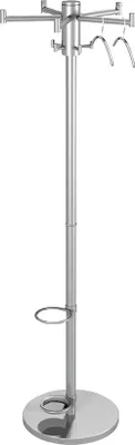 Produktbild von Kerkmann Kleiderständer Stilo 30690314 silber Metall 10 Haken 54,0 x 170,0 cm, 1 St.