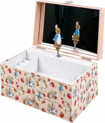 Obrázek produktu pro Trousselier Hudební šperkovnice Zajíček Peter s hracím strojkem Elegantní