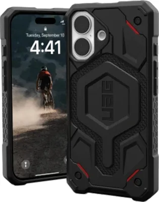 Immagine prodotto di Custodia Uag Monarch Pro Z Mag Safe per Iphone 16 - Nero