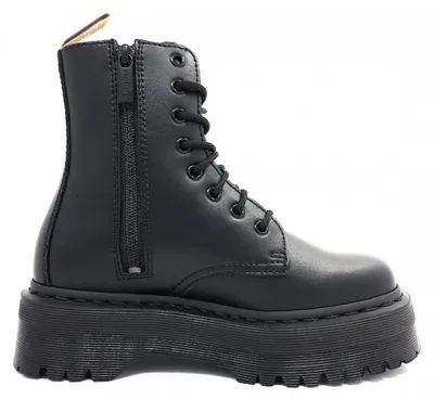 Imagen del producto de Dr. Martens Felix, plataforma, zapatos para mujer, botas, cordones, color negro