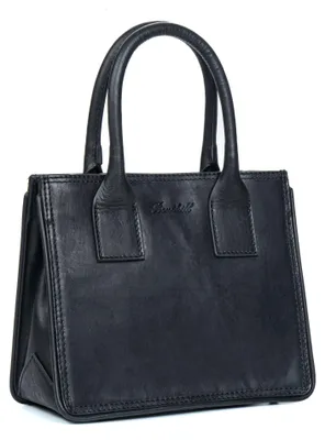 Produktbild von Benthill Handtasche Damen Echt Leder | Henkeltasche aus hochwertigem Rindsleder | Kleine Vintage Tasche Hobo Bag Beutel