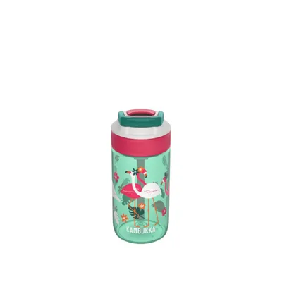 Produktbild von Kambukka Lagoon 400 ml, 400 ml, Tägliche Nutzung, Hellgrün, Pink, Weiß, Kind, Junge/Mädchen, Sportdeckel