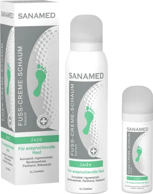 Produktbild von Sanamed Fuß-Creme-Schaum Jade 300 ml