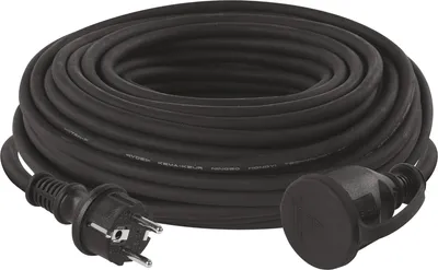 Obrázok produktu pre Predlžovací kábel EMOS 30 m Schuko, gumový predlžovací kábel na vonkajšie použitie (IP44), H07RN-F3G 1,5 mm2, P01830