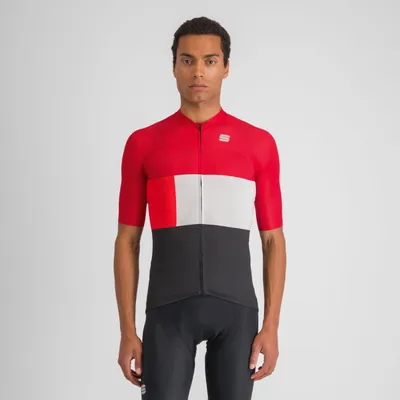 Produktbild von SPORTFUL Kurzarm Fahrradtrikot - SNAP - Rot/Schwarz M
