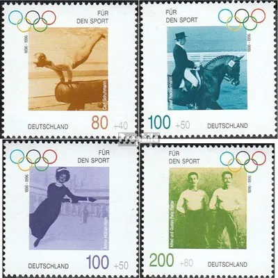Produktbild von Briefmarken BRD (BR.Deutschland) 1996 Mi 1861-1864 (kompl.Ausg.) Ersttagsblatt Sporthilfe