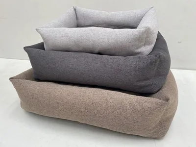 Productafbeelding van Hondenbed / Kattenbed / Maten: S, L, XL / Kleuren: Grijs, Beige, Goudbruin