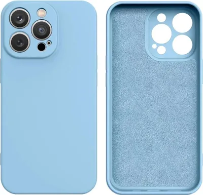 Image de Housse en silicone pour Samsung Galaxy S25 Edge - Bleu