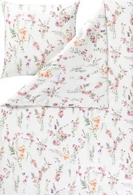 Produktbild von Estella Bettwäsche Millefleur" natur 1x 155x220 cm + 1x 80x80 cm"