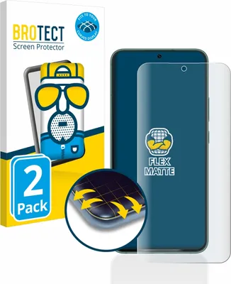 Produktbild von 2x BROTECT Fullscreen Schutzfolie für Samsung Galaxy S22 Plus 5G Displayschutz Folie Fullcover Matt Entspiegelungsfolie