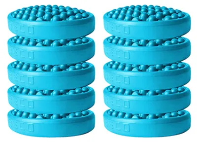 Immagine prodotto di Beco DynaPad – Confezione da 10, cuscinetti per massaggio Aqua per equilibrio e riabilitazione - turchese