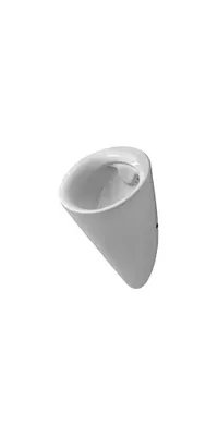 Produktbild von Duravit Absaug-Urinal Starck 32x28,5cm, Zul. hinten, weiß WonderGliss