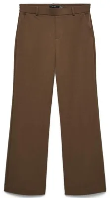 Produktbild von Vero Moda VMMAYA MW STRAIGHT SOLID PANT NOOS Cocoa Brown XS/32