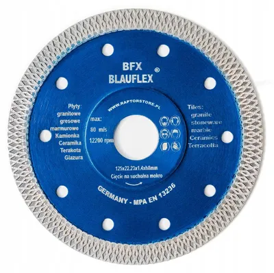 Produktbild von BLAUFLEX BFX Diamanttrennscheibe für Fliesen & Stein
