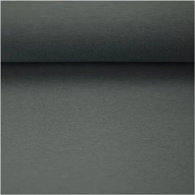 Bündchenstoff Schlauchware 50(100)cm extrabreit Meterware ab 25cm Jersey Oeko-Tex graublau
