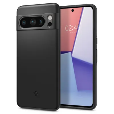 Obrázok produktu pre Spigen Thin Fit, Ochranný obal, Google, Google Pixel 8 Pro, 17 cm (6.7"), Čierna