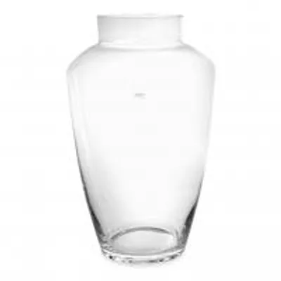 Immagine prodotto di H&H Vaso In Vetro Trasparente, Ø20 - H32 Cm