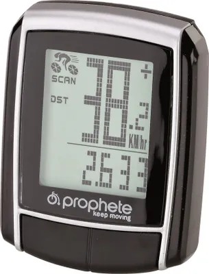 Produktbild von Prophete 511 Fahrrad-Computer 15 Funktionen, schwarz