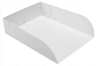 Produktbild von Recycelte Kuchenbox 25x18x6cm 100 Stück EKO