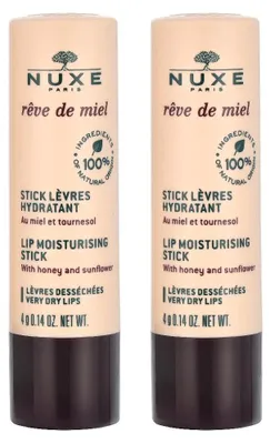Immagine prodotto di 2x4gr Nuxe Reve De Miel Stick Idratante Labbra Set Duo