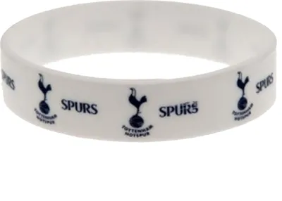 Produktbild von Silikónový náramok Tottenham Hotspur FC BS779 (jedna veľkosť) (biely)