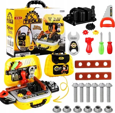 Produktbild von DIY-Werkzeugkasten-Geschenkset mit Koffer und Schlüsseln