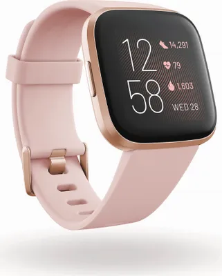 Produktbild von Fitbit Versa 2, 3,55 cm (1.4"), AMOLED, Touchscreen, WLAN, 38 g