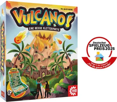 Produktbild von GAME FACTORY Gesellschaftsspiel Vulcano!