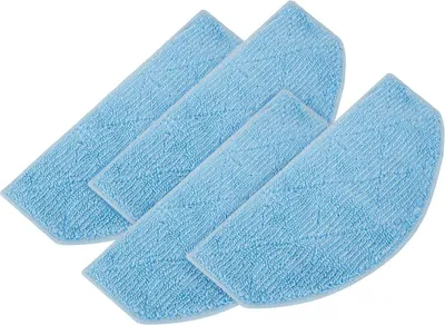 Produktbild von Ersatz-Mopptuch für Pads, waschbar, für Tikom G8000 Pro und Honiture G20 Roboter-Staubsauger, 4 Stück
