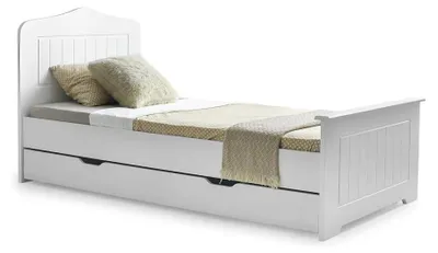 Obrázok produktu pre Einzelbett Schlicht Stauraum Modernes Design Komfortables Kinderzimmer Möbel
