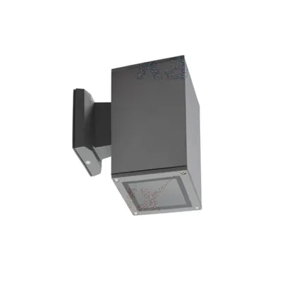 Produktbild von Kanlux Außenwandleuchte LART E27 Aluminium Anthrazit IP54 ohne Leuchtmittel