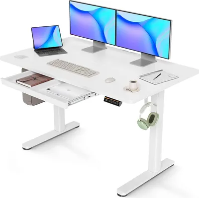 Produktbild von Höhenverstellbarer Schreibtisch 120x60 cm mit